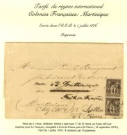 Càd T 17 ST DENIS SUR SEINE (60) / N° 88 Paire Sur Imprimé Complet De L'Exposition Universelle De... - 1876-1878 Sage (Type I)