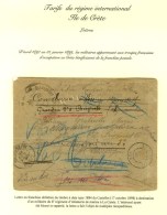 Càd LE CASTELLET / VAR Sur Lettre En Franchise Adressée à Un Militaire Du 8e Régiment... - 1876-1878 Sage (Tipo I)