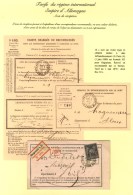 Càd (4) AFFRANCHISSEMENT (4) / PARIS / N° 89 Sur Avis De Réception (formule 103) Pour Haguenau.... - 1876-1878 Sage (Type I)