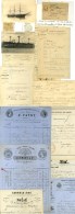 Lot De 25 Lettres Et Documents Concernant Les Prisonniers Politiques De La Commune De Paris. Bel Ensemble. - Oorlog 1870