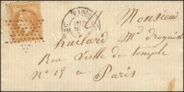 Etoile / N° 28 Càd RC PARIS RC (60) 27 AVRIL 71 Sur Lettre Avec Texte Daté Du 26 Avril 1871 Pour... - Oorlog 1870