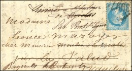 Lettre Avec Texte Daté De Paris Le 16 Octobre 1870 Pour La Palud (Vaucluse) Réexpédiée... - Oorlog 1870