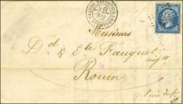 Losange EU / N° 22 Càd EXPOSITION UNIVERSELLE / POSTES. 1867. - TB / SUP. - R. - 1862 Napoleone III