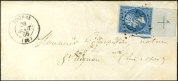 GC 2066 / N° 22 Bdf Avec Croix De Repère Càd T 15 LOCHES (36). 1866. - SUP. - 1862 Napoleone III