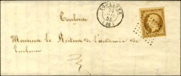 PC 3383 / N° 9 Càd T 15 TOULOUSE (30) Sur Lettre Avec Texte Local. 1853. - SUP. - R. - 1852 Louis-Napoléon