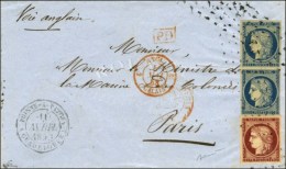 Rouleau De Points / N° 4 Paire + N° 6 (très Belles Marges) Càd POINTE-A-PITRE / (GUADELOUPE).... - 1849-1850 Cérès