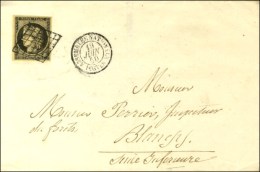 Grille / N° 3 Càd ASSEMBLEE NATIONALE / POSTES. 1850. - SUP. - R. - 1849-1850 Cérès