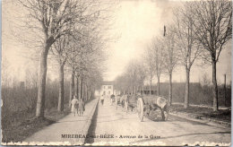 Delcampe - 21 MIREBEAU SUR BEZE - Avenue De La Gare (rognée En Bas) - Mirebeau