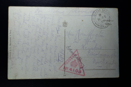 UK: Postcard Used As FieldpostcardBritish Saloniki  Corp FPO B 11 FE 17/GX General HQ Censor 4103 + Signature - Cartas & Documentos