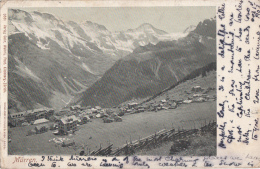 Suisse - Mürren - Panorama - 1903 - Mürren