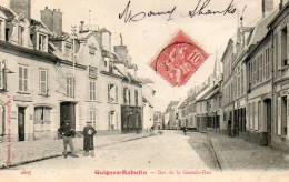 CPA - GUIGNES-RABUTIN (77) - Aspect Du Bas De La Grande-Rue Au Niveau De La Poste En 1900 - Autres Communes