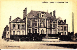 89. Yonne :  Chéroy . L ' Hotel De Ville . - Cheroy
