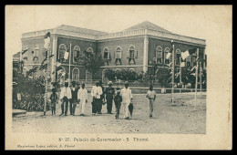 SÃO TOMÉ E PRÍNCIPE- Palácio Do Governador ( Ed.Maximiano Lopes Nº 37)  Carte Postale - Sao Tome And Principe
