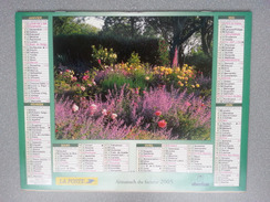 Vp-France-Calendrier 2005 Almanach Du Facteur - Jardins - Grossformat : ...-1900