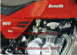 Benelli 900 SEI Depliant Originale Genuine Factory Brochure Prospekt - Motos