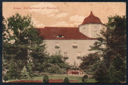 5676 - Alte Ansichtskarte - Zittau - Stadtgärtnerei Mit Blumenuhr - Gel Feldpost 1918 Bataillon 102 - Zittau
