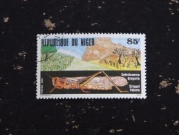 NIGER YT 779 OBLITERE - CRIQUET PELERIN INSECTE - Niger (1960-...)