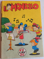 IL MONELLO N. 8  DEL 1956 - FORMATO LIBRETTO (CART 57) - Premières éditions