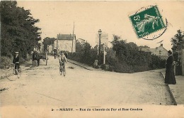 91 MASSY Rue Du Chemin De Fer Et Rue Gaudon - Massy
