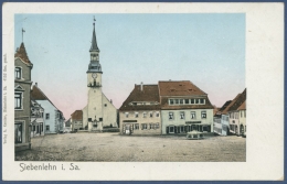 Siebenlehn Altstadt Kirche, Gelaufen 1905 (AK969) - Nossen