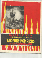 52 - Haute Marne - Bulletin Des Sapeurs Pompiers De Haute Marne - 1938 - - Réf.02 - Champagne - Ardenne
