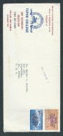 Tonga 1967 Cover To USA With 2 X Tupou College Overprints - Tonga (1970-...)