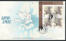 CANADA 2004 SCOTT 2026 PLATE BLOCK FDC - 2001-2010