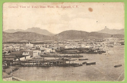 S. Vicente - General View Of The Town From West - Cabo Verde - Cape Verde - Cape Verde