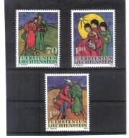 EIL62  LIECHTENSTEIN 2002  MICHL 1304/06  ** FRANKATURGÜLTIG WEIT UNTER POSTPREIS - Unused Stamps
