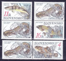 ** Slovaquie 1998 Mi 317-9 ZS+ZW, (MNH) - Ungebraucht