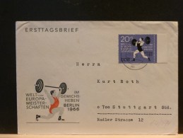 64/074   LETTRE     DDR - Weightlifting