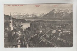 CPA THOUNE OU THUN (Suisse-Berne) - Thun Und Die Alpen - Thun