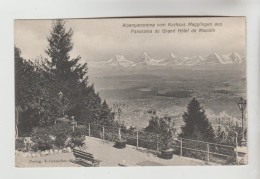 CPA PIONNIERE EVILARD (Suisse-Berne) - MACOLIN : Panorama Du Grand Hôtel De Macolin - Evilard