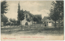 Villaines La Juhel Vieille Eglise Et Presbytere  Cliché Fourçat Edition Romagné - Villaines La Juhel