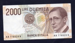 LIRE 2000 G. MARCONI (FDS) 1990 (Ciampi-Speziali) - 2000 Lire