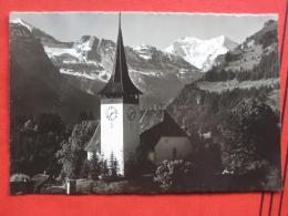 Frutigen (BE) - Kirche / Balmhorn-Altels - Frutigen