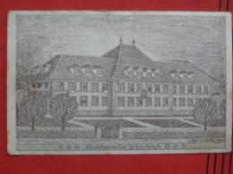 Aarberg (BE) - Künstlerkarte "Bezirksspital Aarberg" / Spendenkarte - Aarberg
