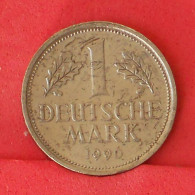 GERMANY FEDERAL REPUBLIC 1 MARK 1990 F -    KM# 110 - (Nº16797) - 1 Mark