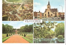 Vilvoorde-Vilvorde-1976-Multivues-Centrum (Luchtzicht)-Onze Lieve Vrouw Kerk-Domein Drie Fonteinen-Park De Vijver - Vilvoorde