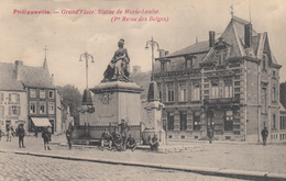 Philippeville - Grand'Place - Statue De Marie-Louise ( 1re Reine Des Belges ) - Philippeville