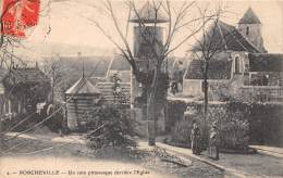 78 - LES YVELINES - Porcheville - Un Coin Pittoresque Derrière L'église - Porcheville