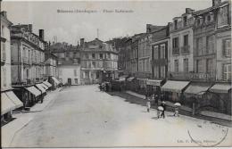 CPA Dordogne Circulé Ribérac Commerces - Riberac