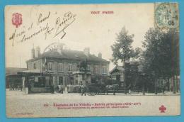 CPA TOUT PARIS 135  - Abattoirs De La Villette Entrée Principale  (XIXème)  Collection FLEURY - Arrondissement: 19
