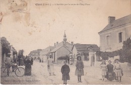 CPA - Dept 37- CLERE - L'ARRIVEE  PAR LA ROUTE DE CINQ-MARS - Cléré-les-Pins