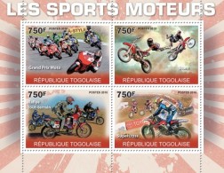 Togo 2010, Sport, Motorbike, 4val In BF - Motorbikes