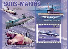Togo 2010, Submarines, BF - Sous-marins