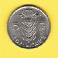 BELGIUM  5 FRANCS 1978 (FRENCH) (KM # 134.1) - 5 Frank