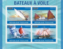 Togo 2010, Wind Ships, 4val In BF - Segeln