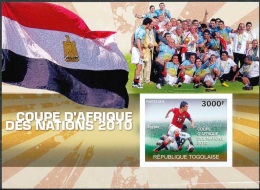 Togo 2010, World Football Cup In S. Africa 2010 III, BF  Imperforated - 2010 – Südafrika