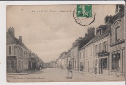 CPA - MAIGNELAY - Grande Rue - Maignelay Montigny